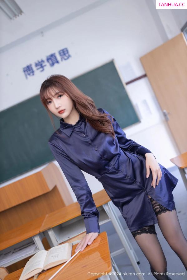 陆萱萱  [XiuRen]高清写真图 2024.03.28 No.8309 陆萱萱 黑丝美腿第21张图片